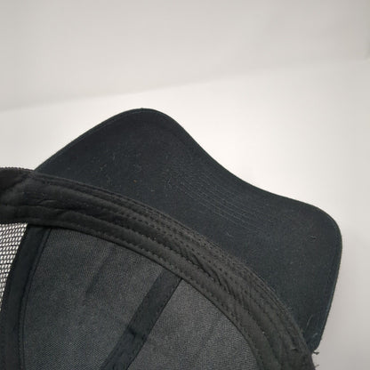 State of Idaho Snapback Trucker Hat Black One Size Adjustable Mesh Back Otto