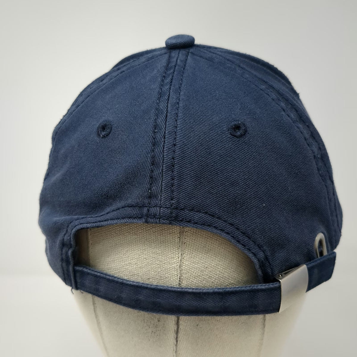 Blue One Size Baseball Cap Kvicksund Mälaren Sweden Coordinates Adjustable Hat