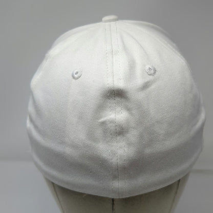 Hugo Boss Baseball Cap White One Size Tonal Logo Embroidery Stretch Fit Hat