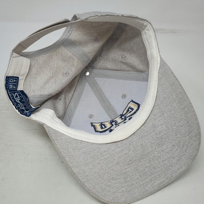 Ahead CIU Rams Hat Baseball Cap Gray One Size Strapback Embroidered Logo Curve