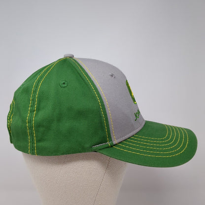 John Deere Strapback Baseball Cap Multicolor One Size Adjustable Embroidered