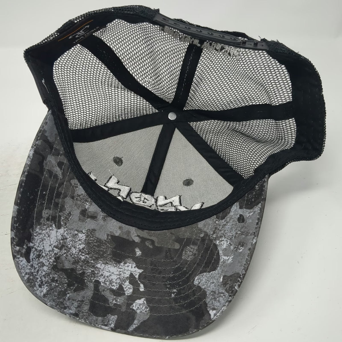 Jack Link's Trucker Hat Gray One Size Camo Bigfoot Non Vegan Feed Your Wild Side
