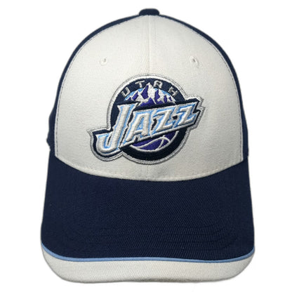 Utah Jazz NBA Top of the World Blue One Size Hat One Fit Two Tone Embroidered