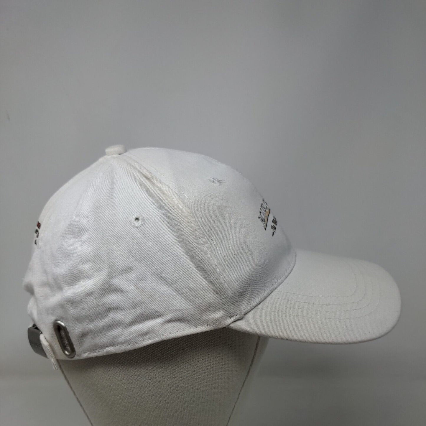 Boulevard The Walk Of The Town Slideback Hat White One Size 6 Panel