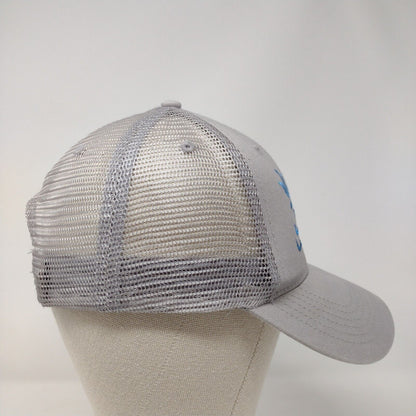 Wild Science Explorers Snapback Trucker Hat Gray OSFA Adjustable Mesh Back BIG X