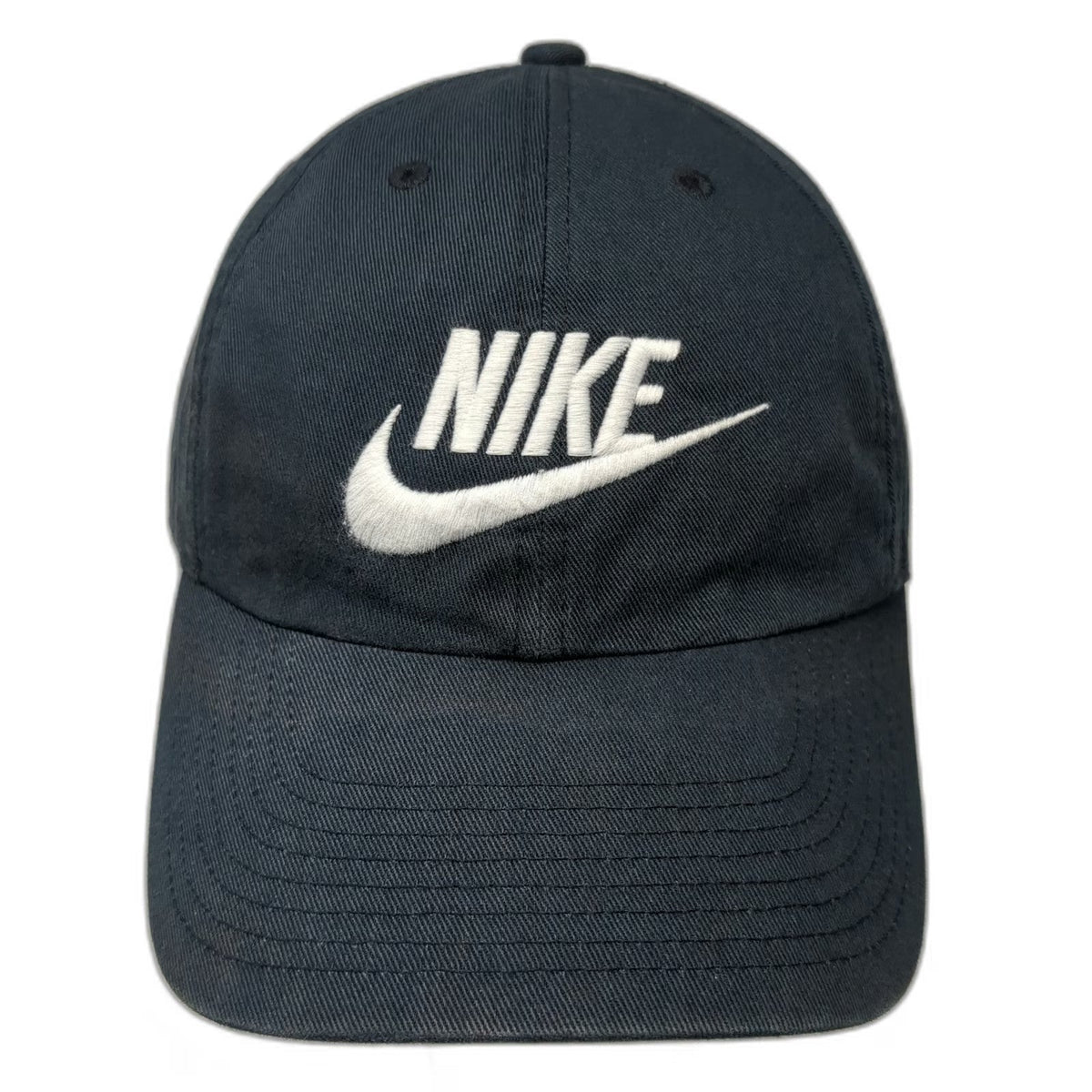 Nike Baseball Cap Blue One Size Heritage 86 Embroidered Logo Slideback Hat