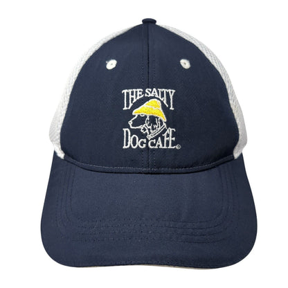 The Salty Dog Cafe Strapback Mesh Back Hat Blue One Size Classic Cut