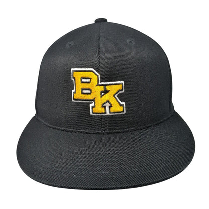 Bishop Kelly 210 Fitted Hat Black S/M Embroidered 6 Panel Port Authority
