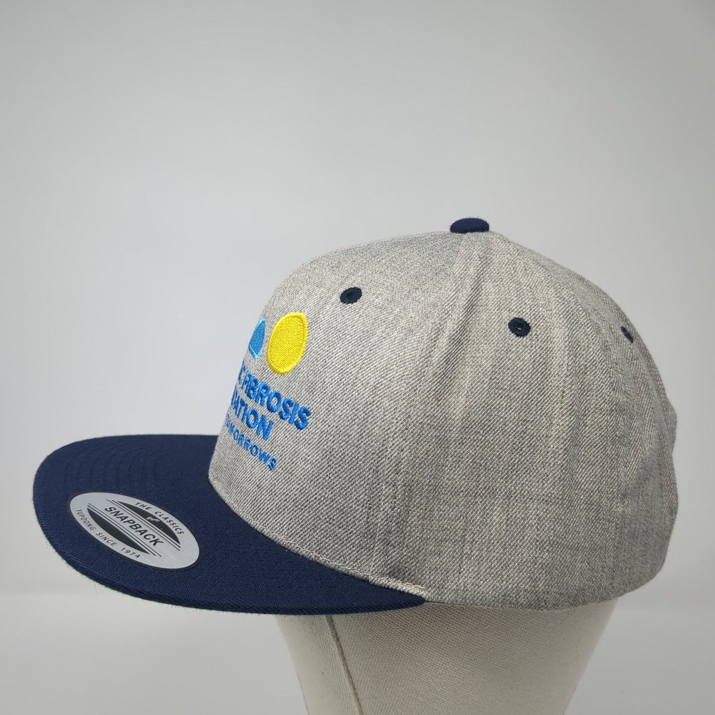 Cystic Fibrosis Foundation Snapback Hat Multi One Size Adding Tomorrows