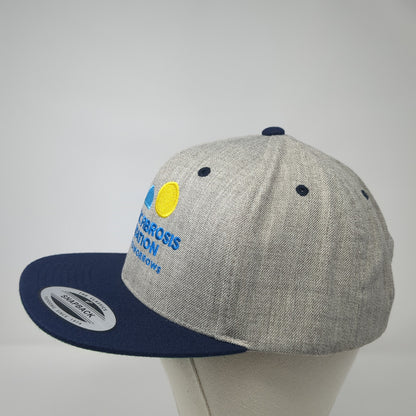 Cystic Fibrosis Foundation Snapback Hat Multi One Size Adding Tomorrows