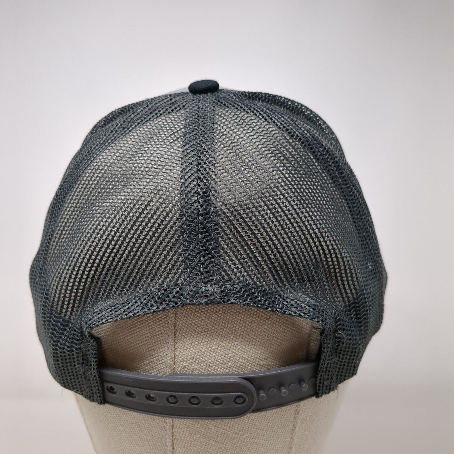 TS Tango Saloon Snapback Trucker Hat Gray One Size Mesh Back Port Authority