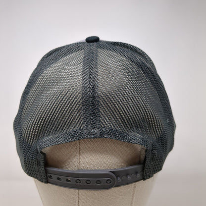 TS Tango Saloon Snapback Trucker Hat Gray One Size Mesh Back Port Authority