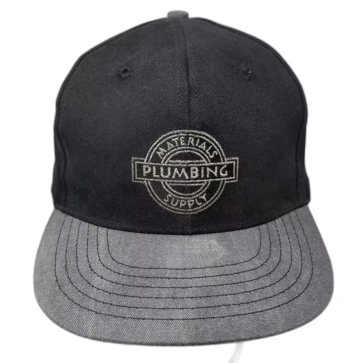 Cap America Snapback Hat Black Gray One Size Delta Faucets Plumbing Supply USA