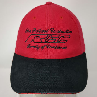 Mohr's Baseball Cap Red One Size RCC Railroad Construction Fabricators 2003 Hat