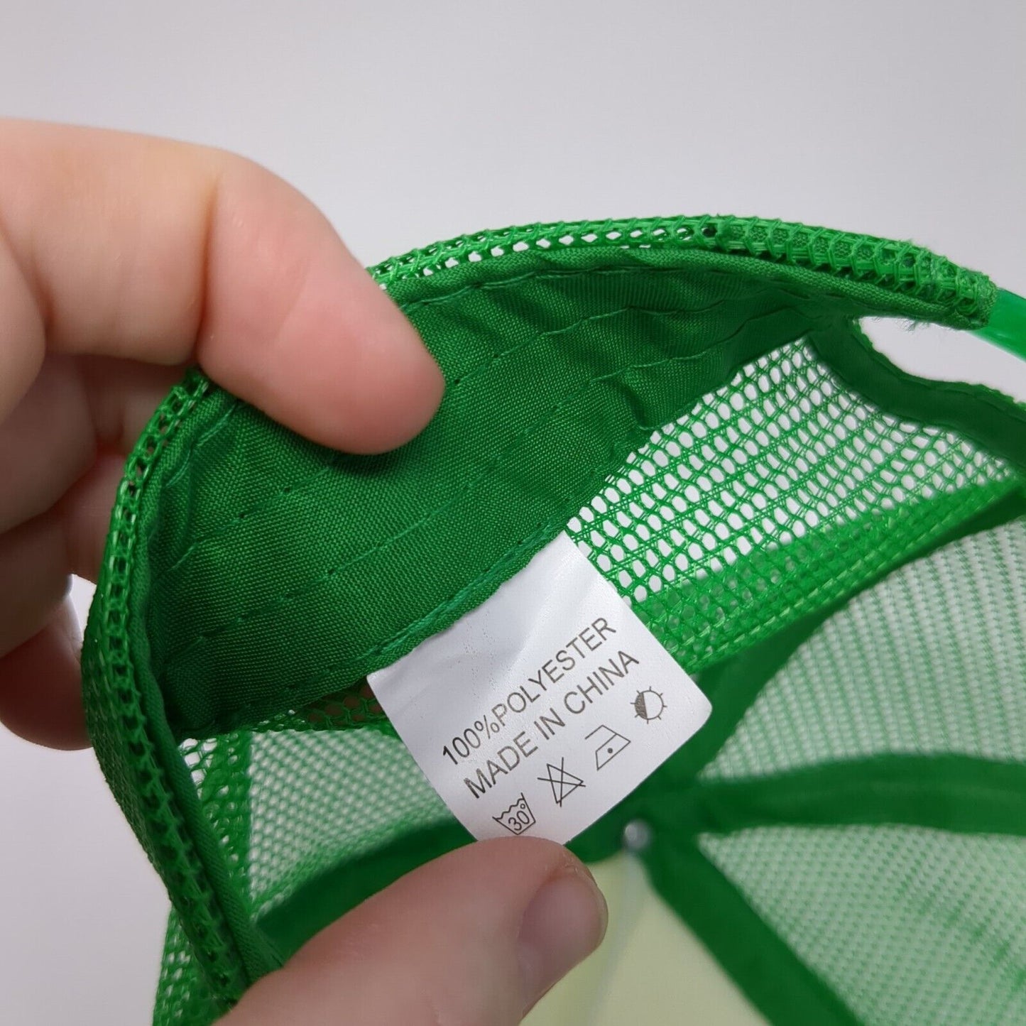 Nature Exploration Camp Snapback Trucker Hat Green OS Adjustable Mesh Back