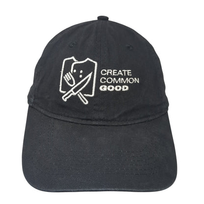 Create Common Good Slideback Baseball Cap Black OS Adjustable Port & Company