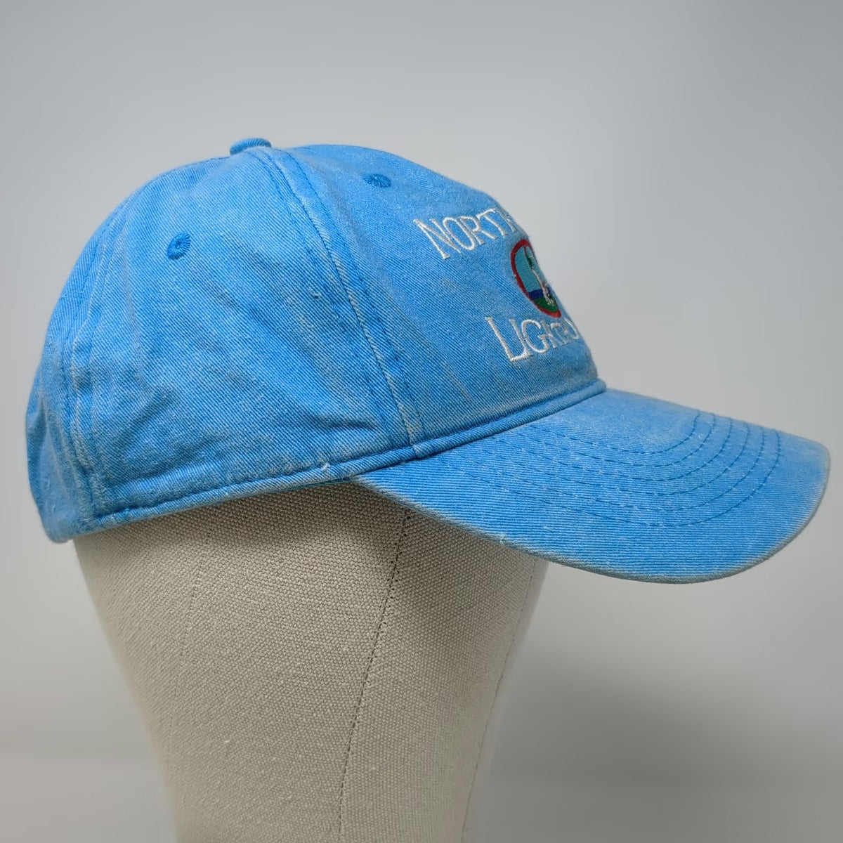 Triangle Sport Headwear North Head Lighthouse Blue Baseball Cap One Size Hat
