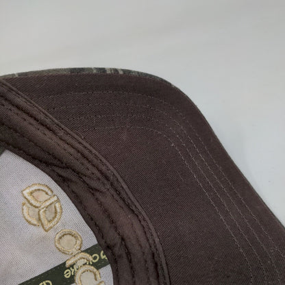 Clarke Strapback Hat Camouflage One Size Embroidered Adjustable