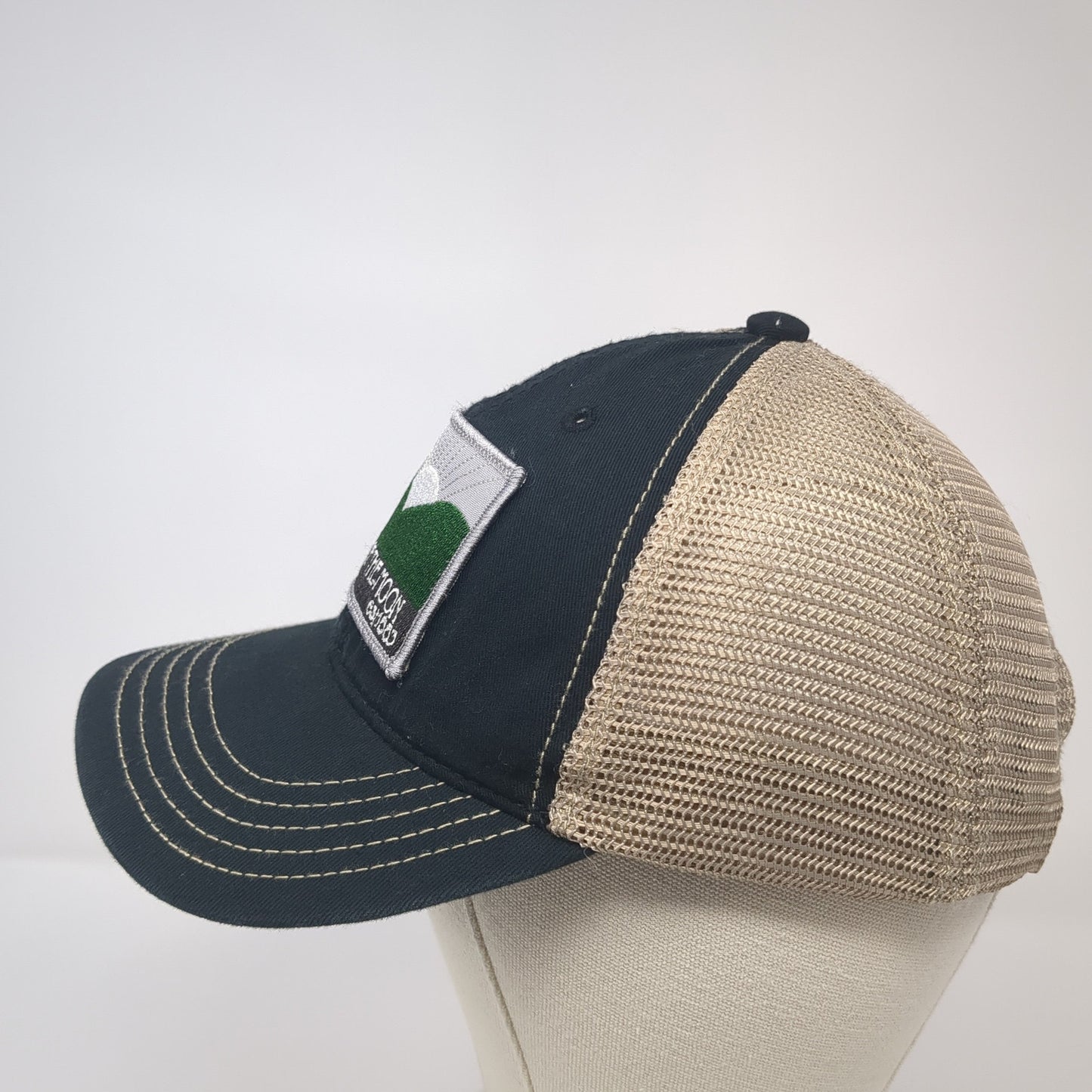 Valley Of The Moon Snapback Trucker Hat Black One Size Mesh Back District