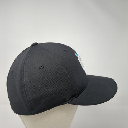 FBI Fitted Baseball Cap Black S/M Lightweight Embroidered Pulse PTS20 Richardson