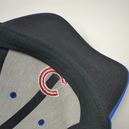 OC Sports Chicago Cubs MLB Baseball Cap Blue One Size Mesh Strapback Logo Hat