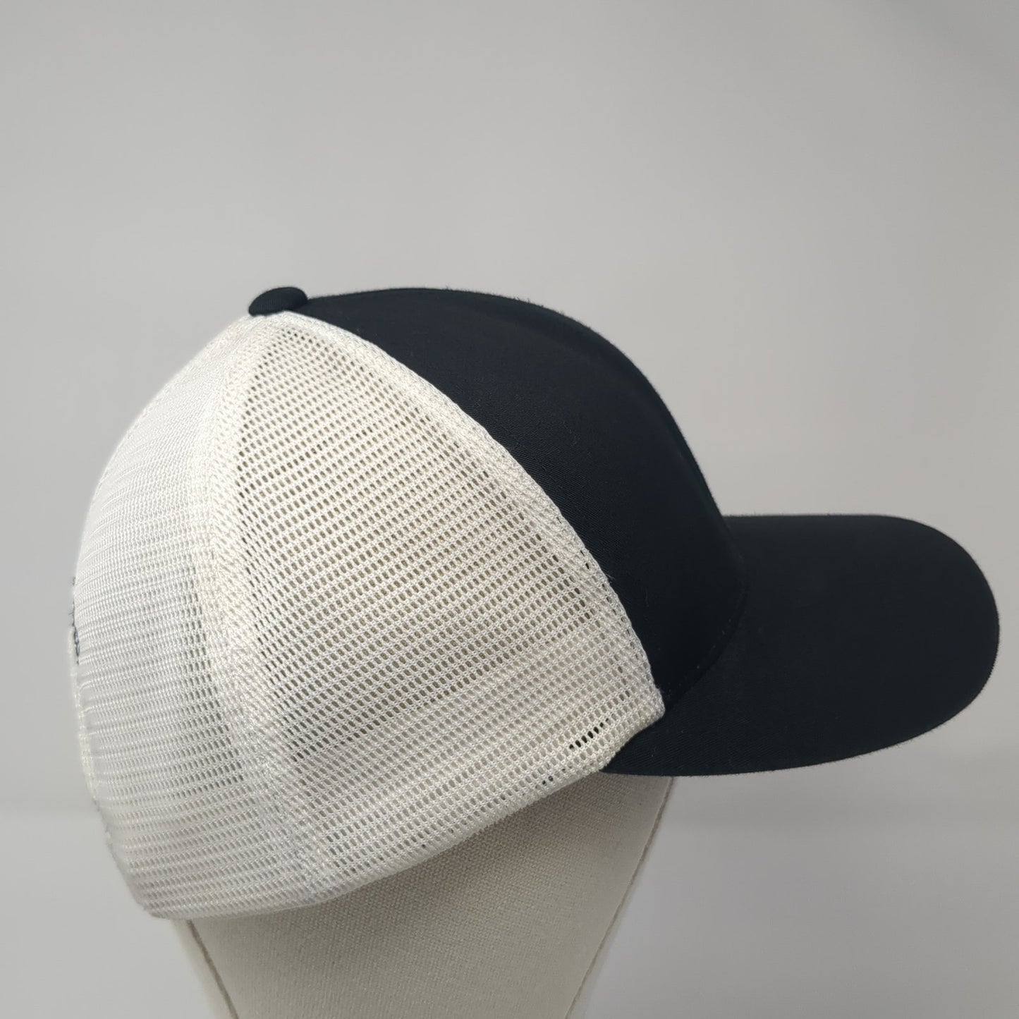 NEC Norbryhn Equipment Co Snapback Trucker Hat Black One Size Mesh Back