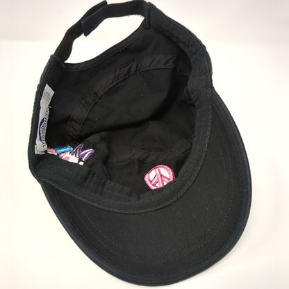 Peace Sign Maui Hawaii Strapback Cadet Army Hat Black One Size Fahrenheit