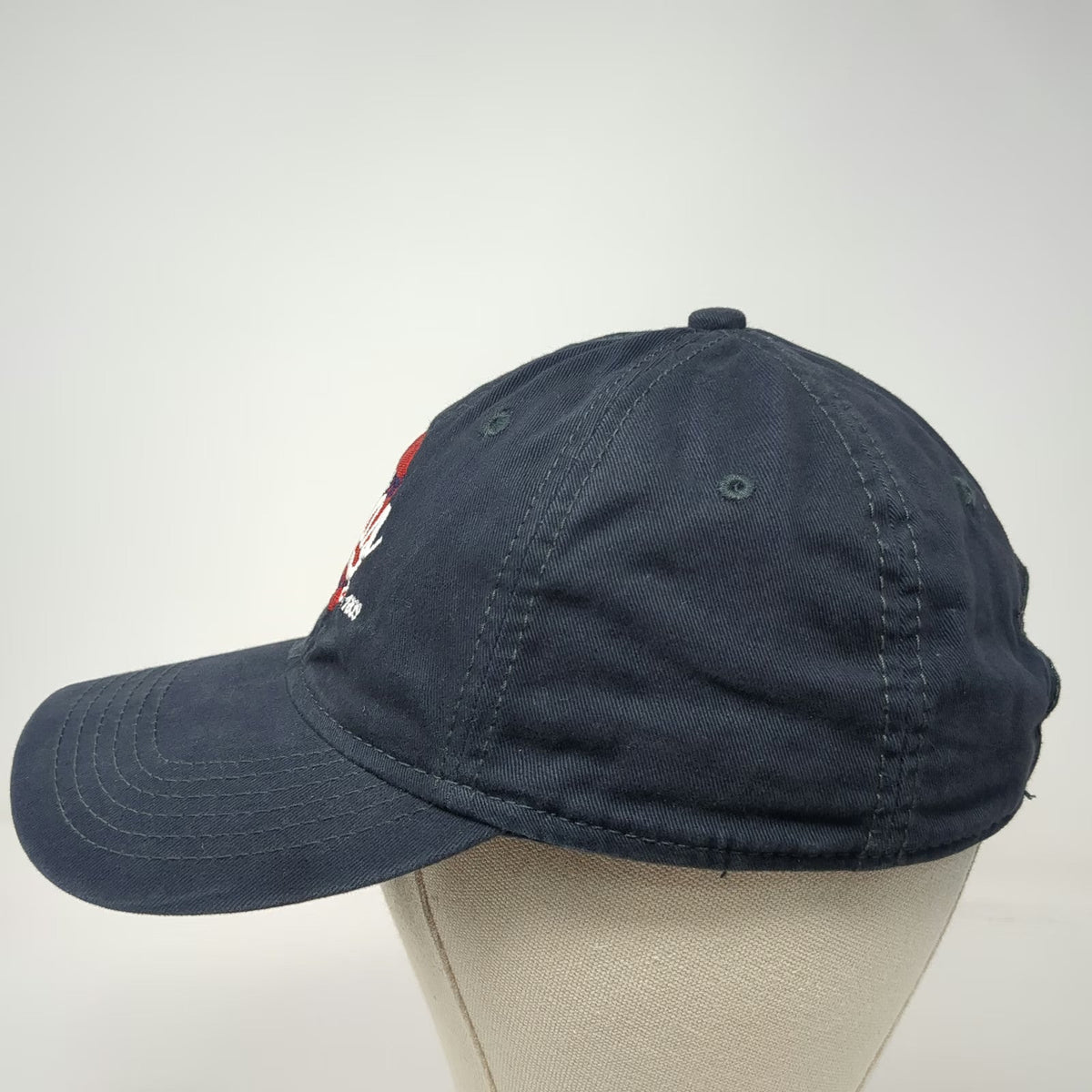 Sportsman Baseball Cap Blue One Size Betas Est 1839 Embroidered Cotton Hat