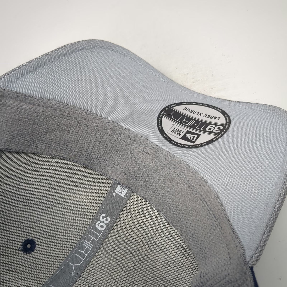 Dallas Cowboys NFL New Era Blue XL Baseball Cap Stretch Fit 39THIRTY Silver Brim