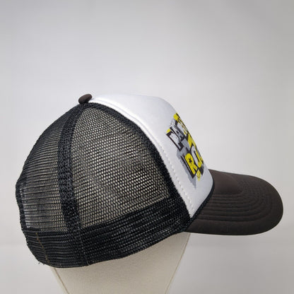 Party Like A Rockstar Snapback Rope Trucker Hat Black One Size Nissun