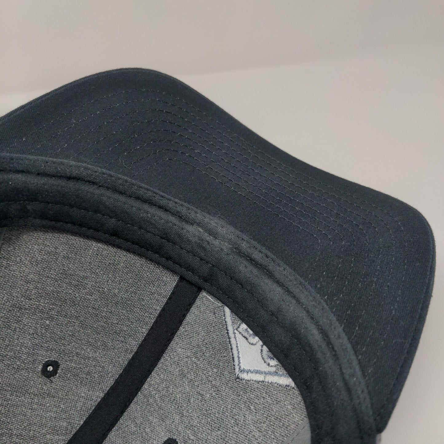 RS Rim Station Wyoming Snapback Trucker Hat Black OSFA Mesh Back Richardson