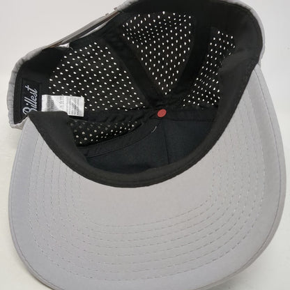 Billest Trucker Hat Gray One Size Snapback Pickleball Club USA Perforated Cap