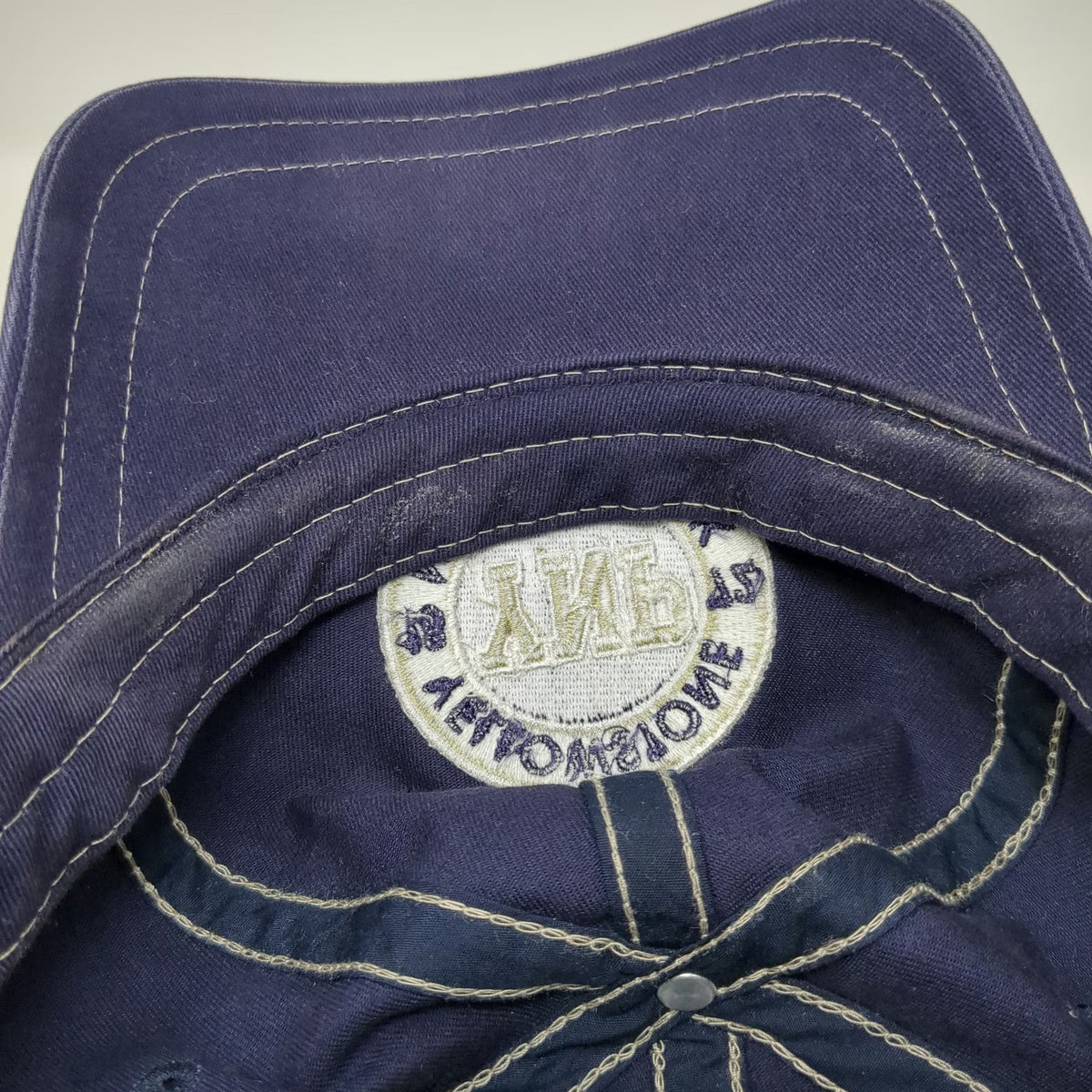 Yellowstone General Stores Baseball Cap Purple One Size Contrast Stitch Hat