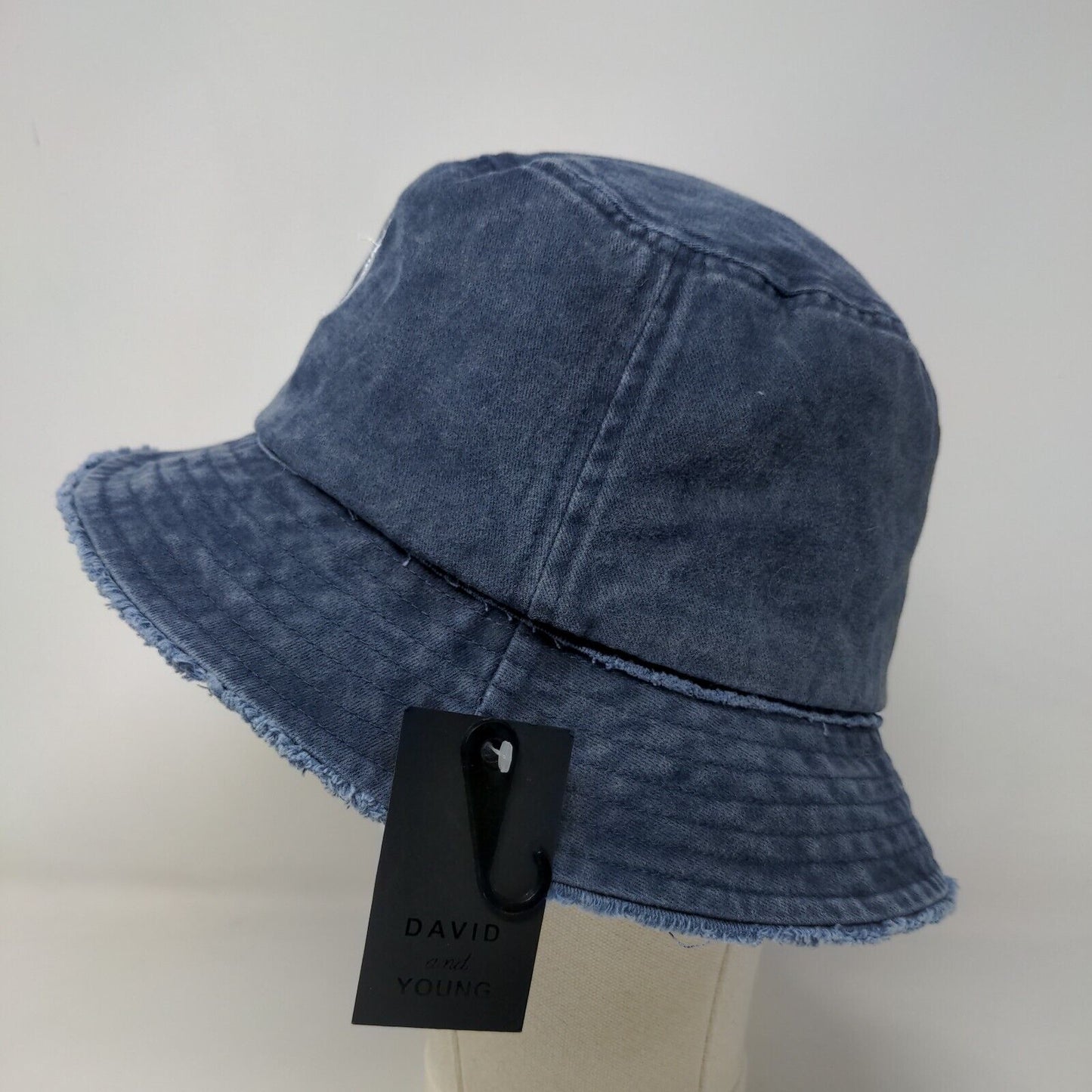 Maui Pineapple Bucket Hat Blue OSFM Embroidered David And Young W/Tags