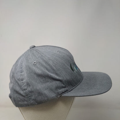 Gather Snapback Hat Gray One Size Adjustable Embroidered Richardson