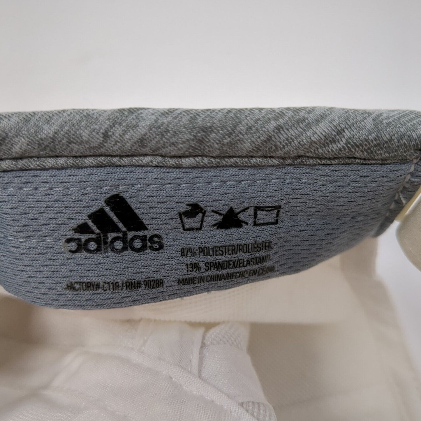 Adidas Climalite Strapback Hat White One Size Adjustable Embroidered Breathable