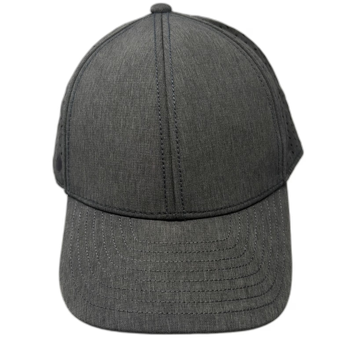 Melin Trucker Hat Gray One Size A-Game Hydro Perforated Performance Snapback
