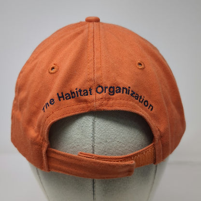 Points North Orange One Size Baseball Cap Hat Pheasants Forever Habitat Org
