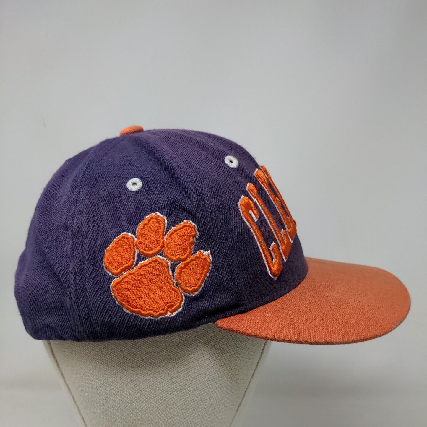 Zephyr Men's Snapback Hat Multicolor Clemson Tigers Embroidered Logo Pawprint
