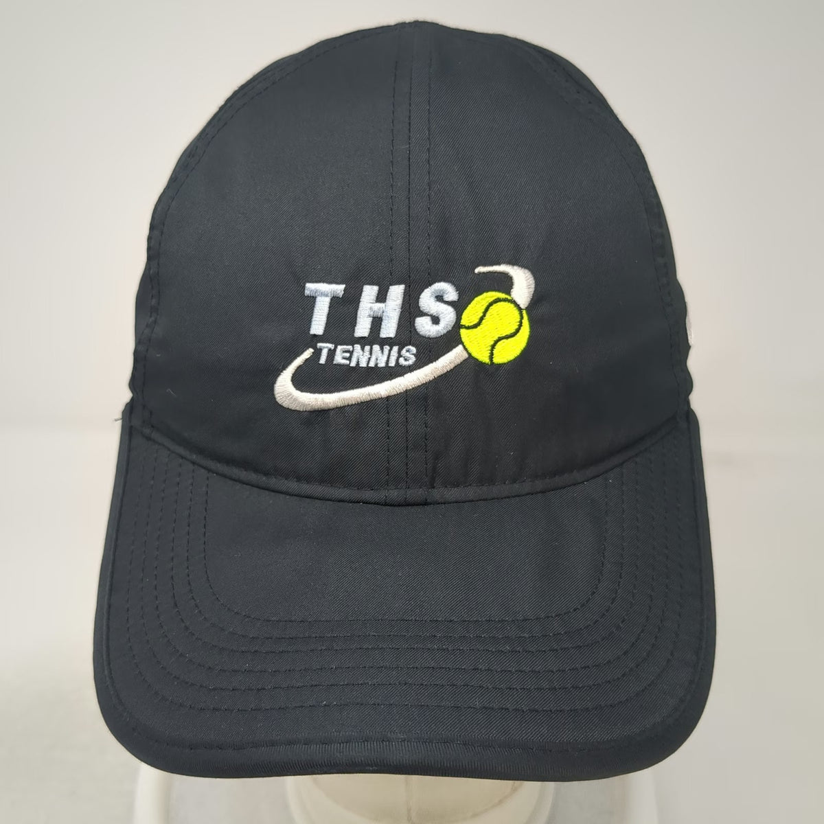 Nike Baseball Cap Black One Size Featherlight Dri-Fit THS Tennis Hat Adjustable