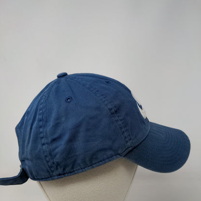 Nike Swoosh Slideback Hat Blue OSFM Embroidered Heritage 86 Vent Holes