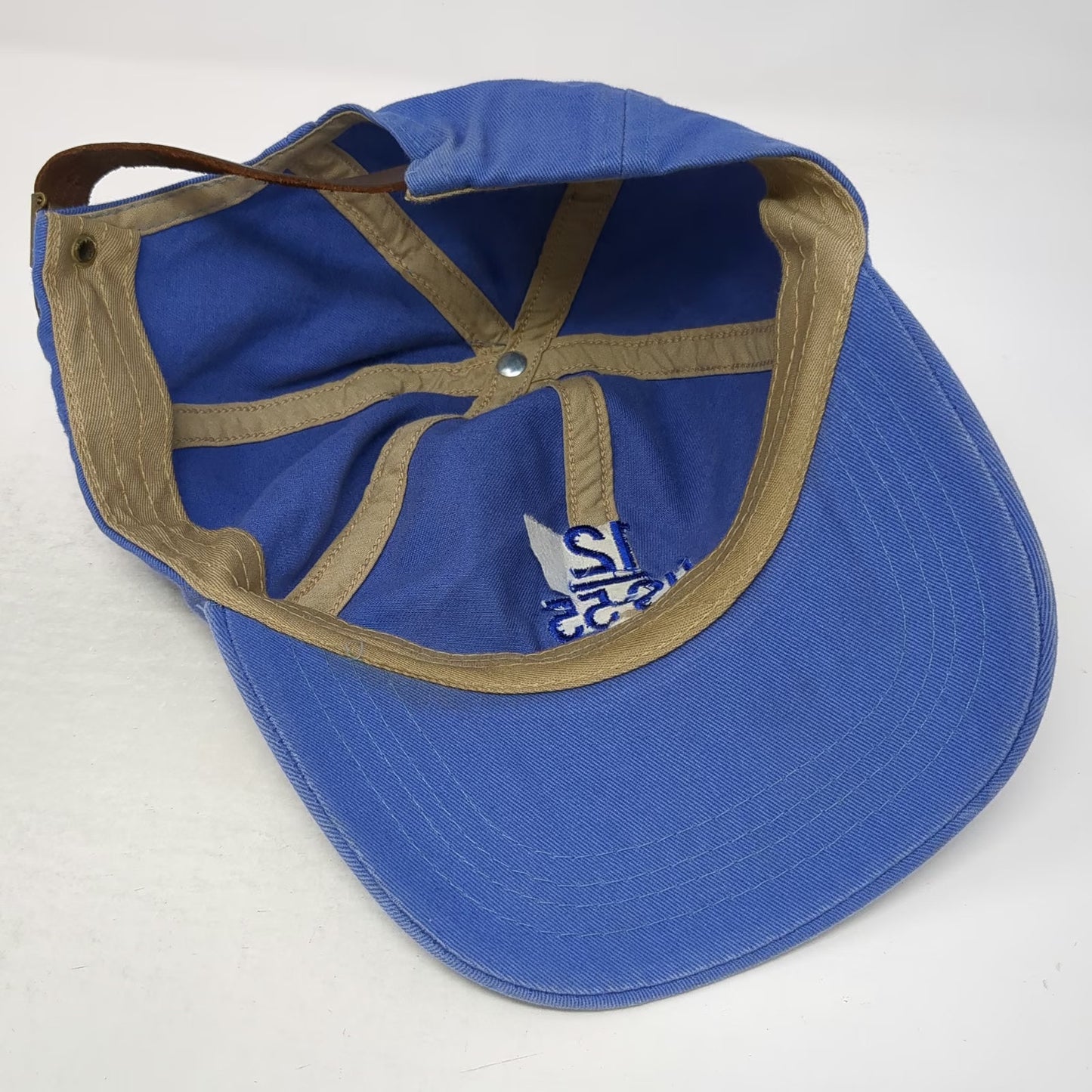 New England Cap Baseball Cap Blue One Size Strapback Hat Stars & Stripes US-55