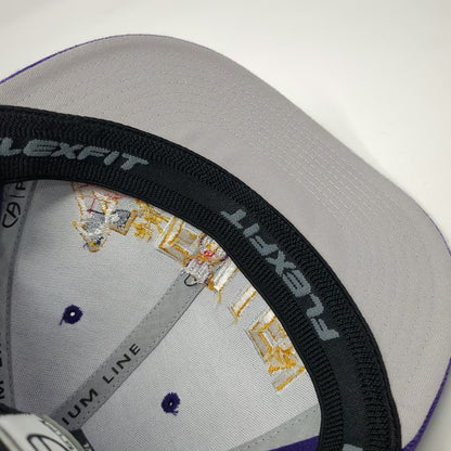 Cap America Baseball Cap Purple XL 4 The Fallen Purple Heart Flexfit Hat