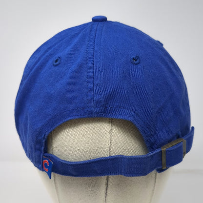 '47 Chicago Cubs MLB Blue Baseball Cap One Size Slideback Hat Cotton Embroidered