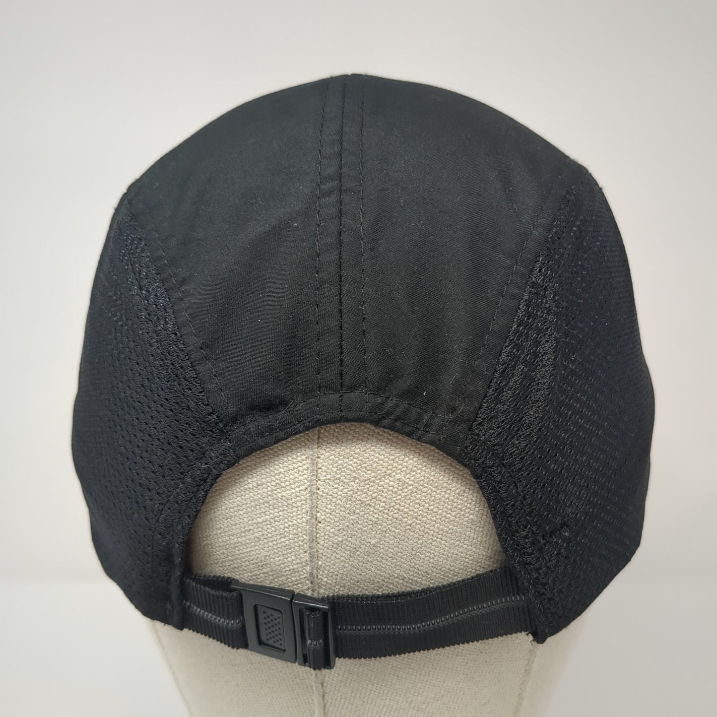 Girls On The Run Strapback 5 Panel Hat Black One Size Solid Adjustable