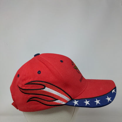 Tucson Trap & Skeet Club Shooting Stars Strapback Hat Red OSFM