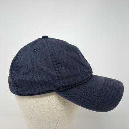 OC Headwear Strapback Hat Blue One Size Adjustable Solid 6 Panel Blank