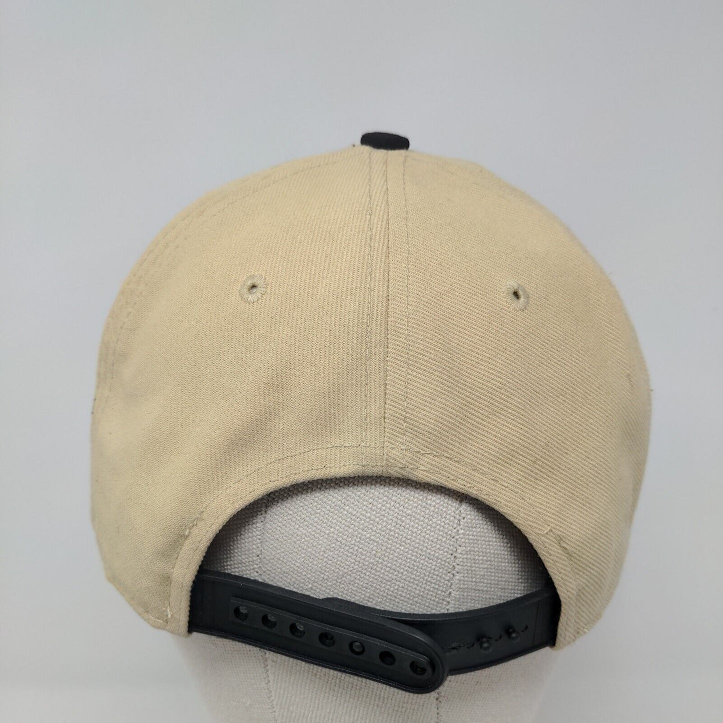 EC Indian Native American Snapback Nike Hat Black Tan Embroidered Logo