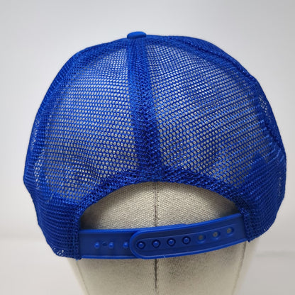 Mo Money Assoc Blue Angels Trucker Hat One Size Scrambled Eggs Snapback Mesh