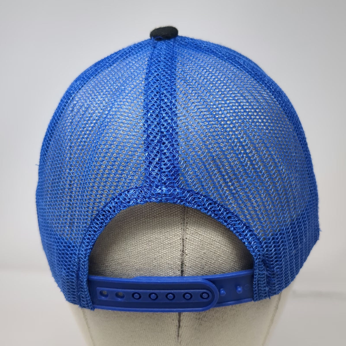 Trucker Hat Black Blue One Size Music Theatre of Idaho 2025 Company Member Mesh
